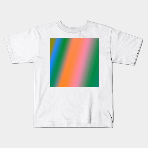 blue green red pink abstract texture background pattern Kids T-Shirt by Artistic_st